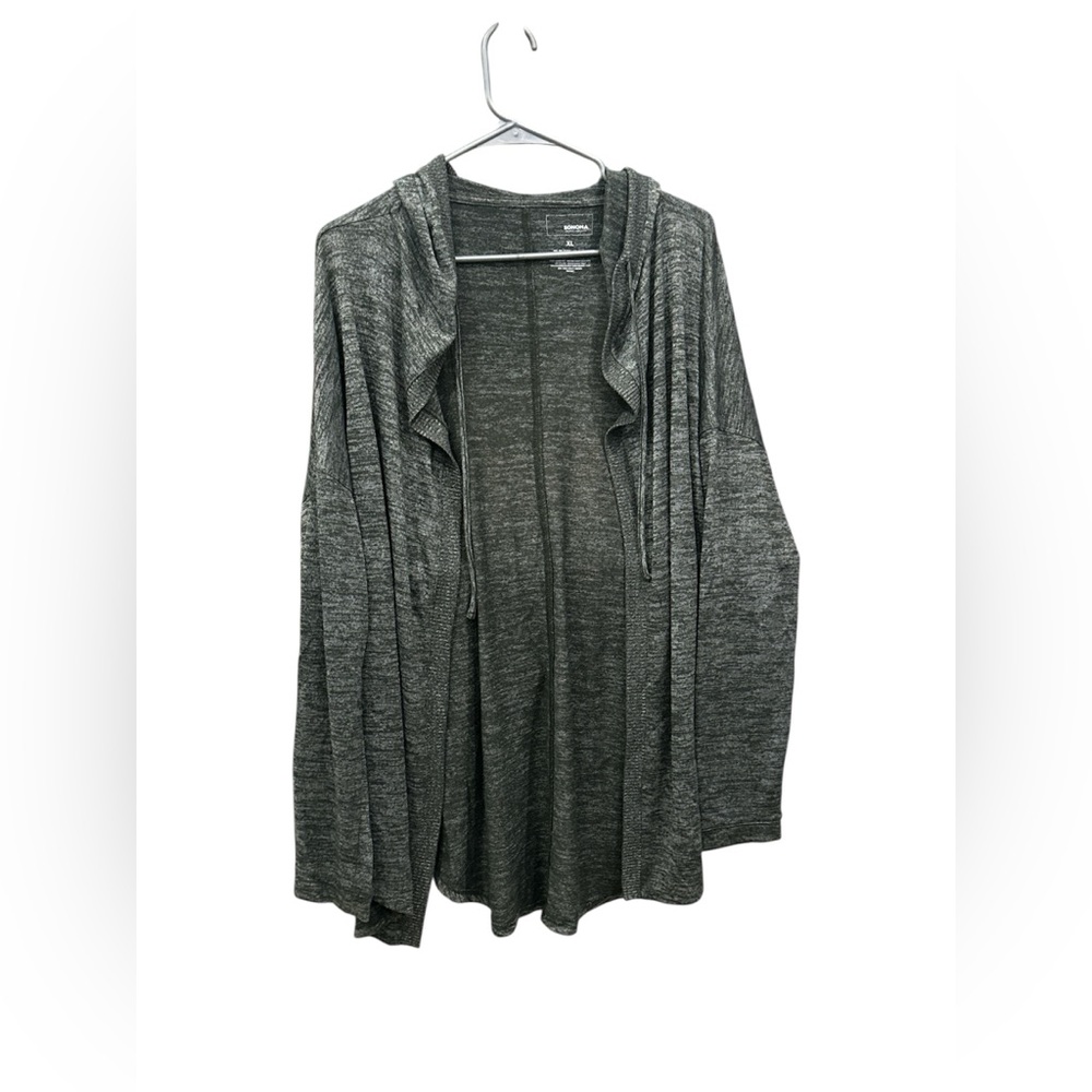 Women’s Sonoma Open Front Lightweight Hooded Cardigan XL